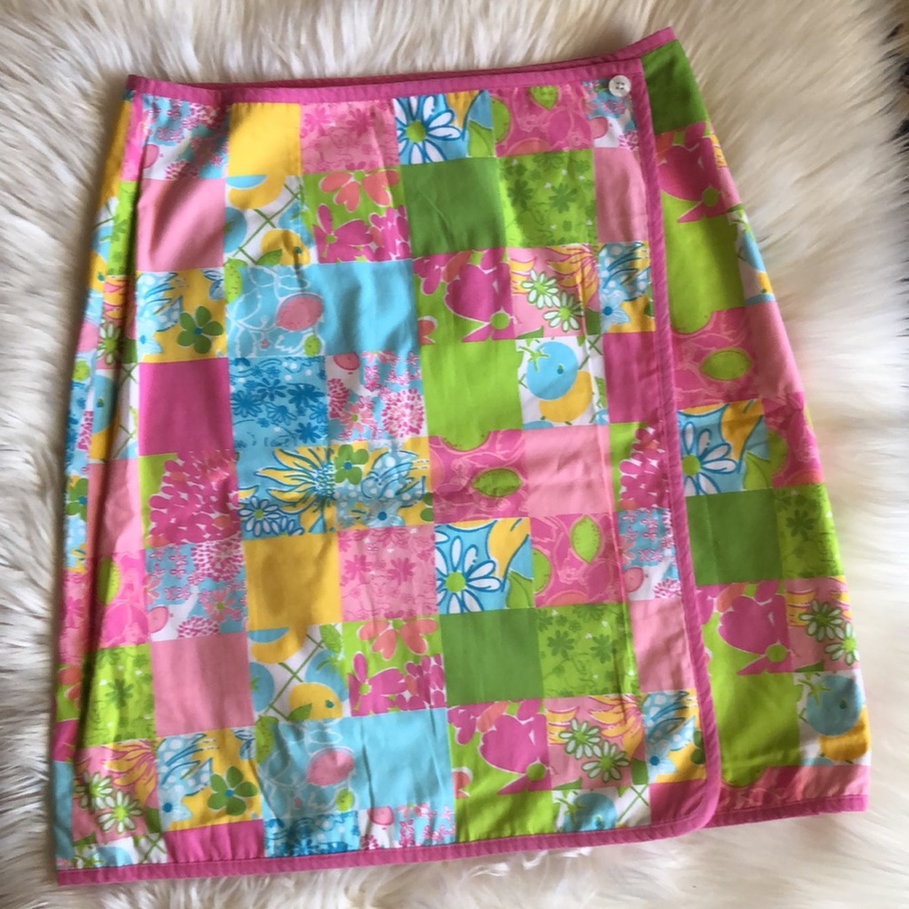 Lily Pulitzer Reversible Skirt Size 4